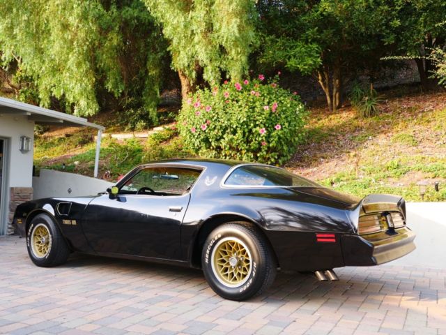 1978 Black Pontiac Trans Am