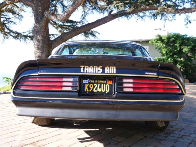 1978 Black Pontiac Trans Am
