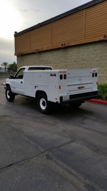 1993 White GMC Sierra 3500 Standard Cab Pickup