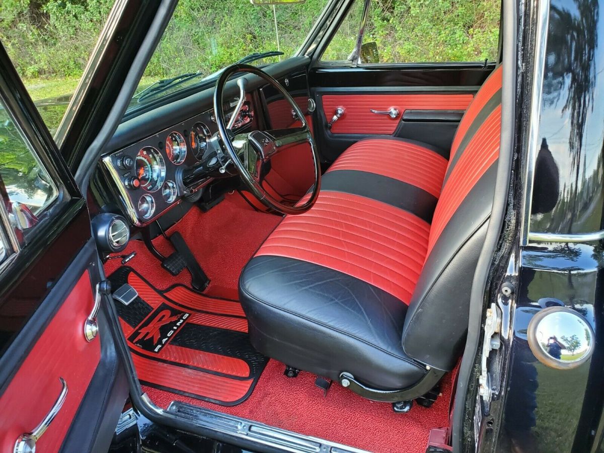 1968 Black Chevrolet C-10