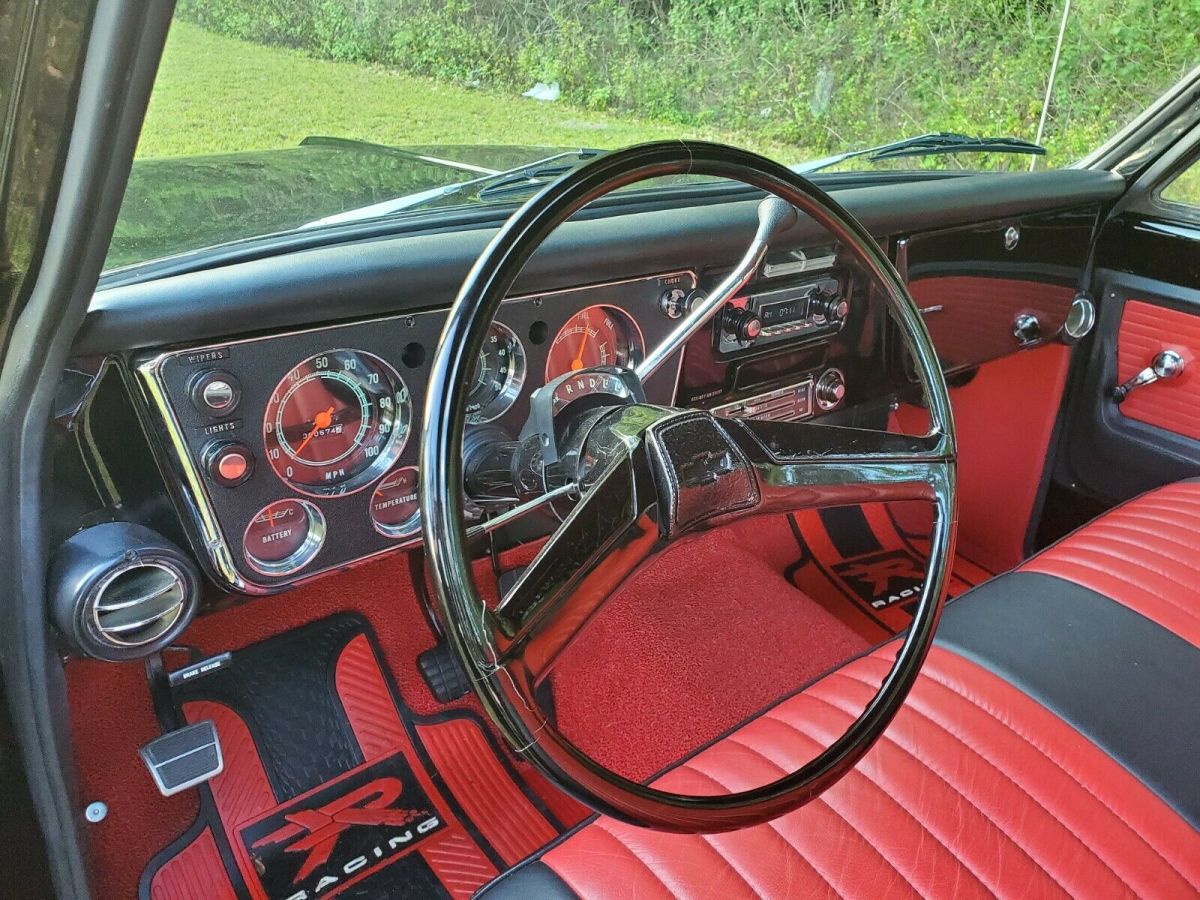 1968 Black Chevrolet C-10