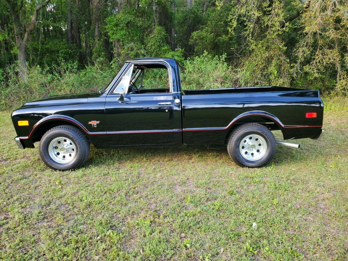 1968 Black Chevrolet C-10