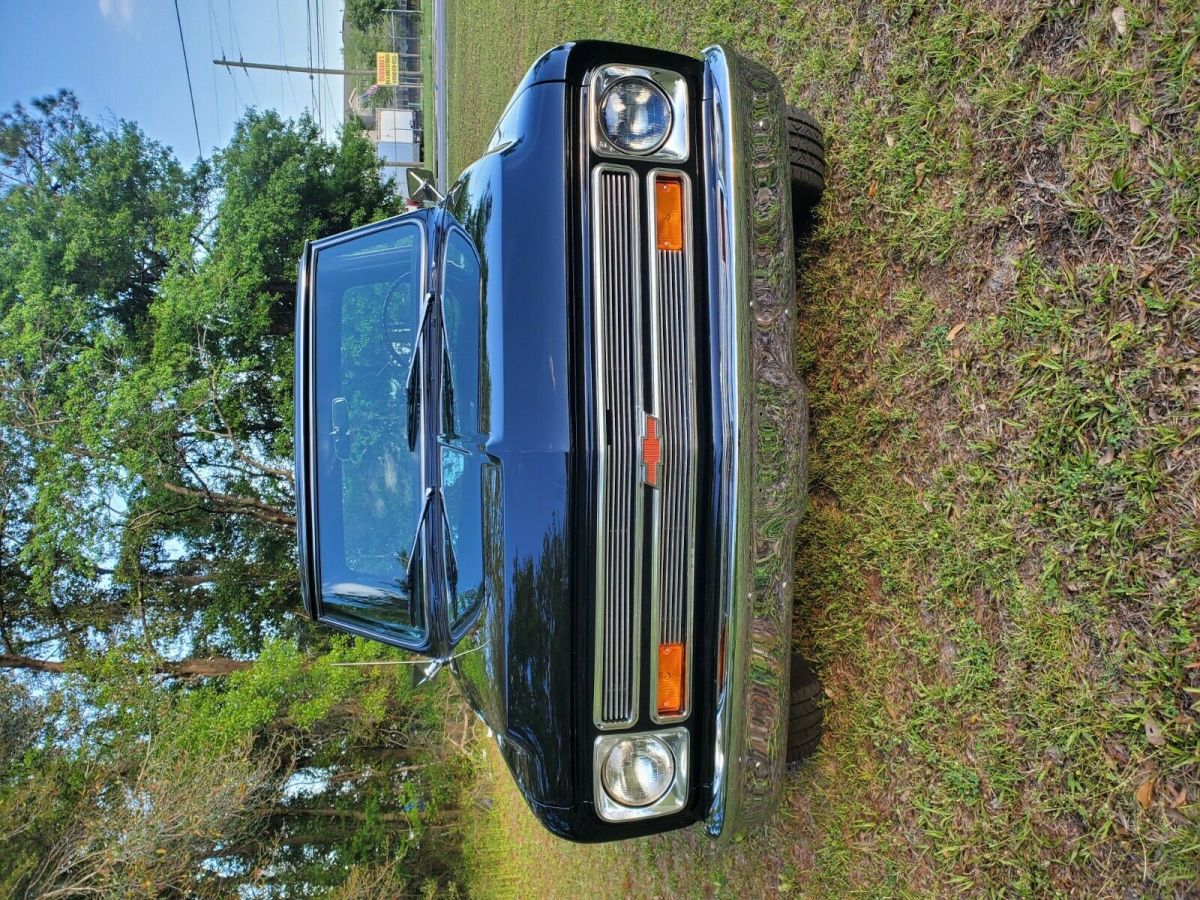 1968 Black Chevrolet C-10