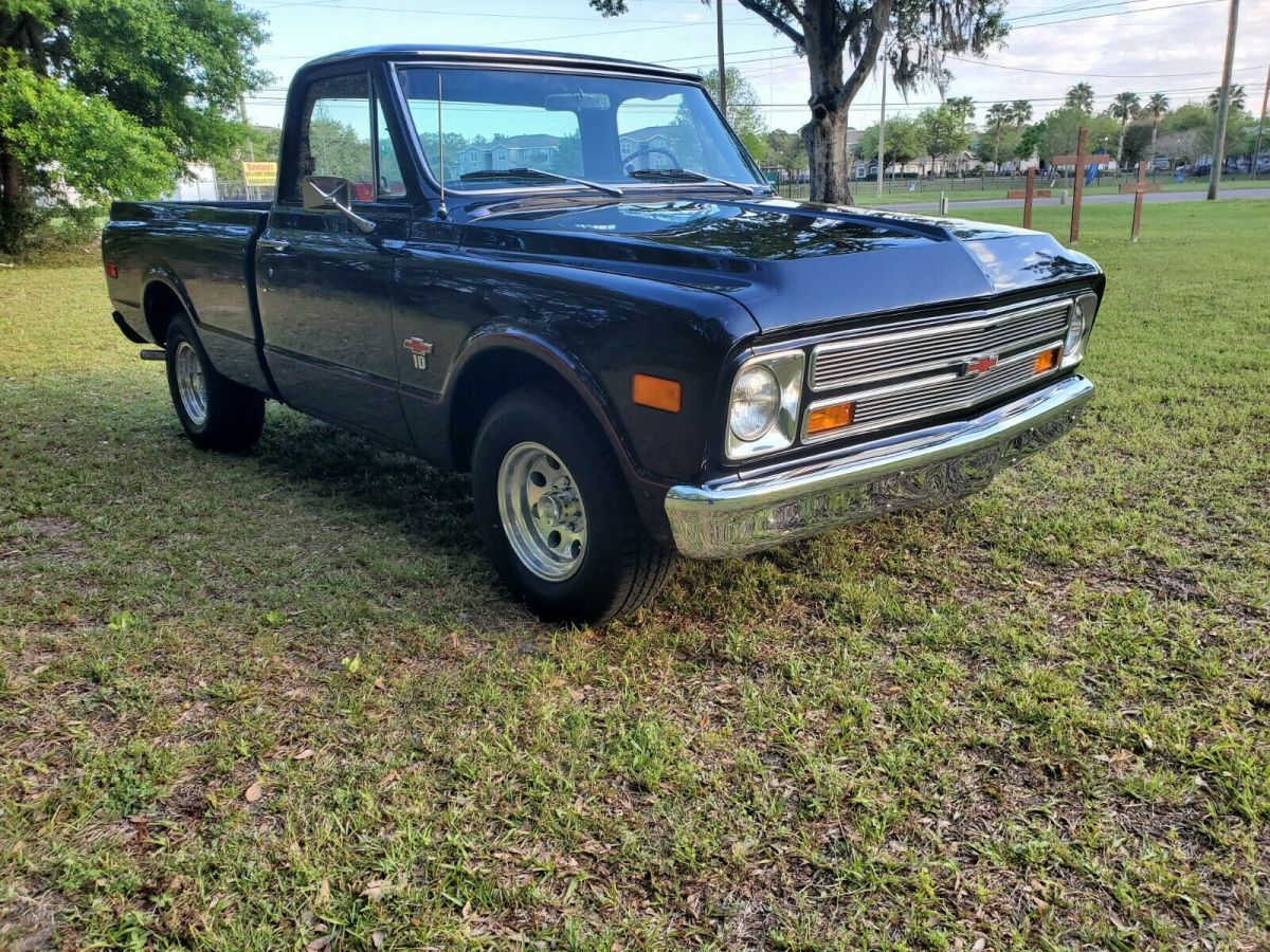 1968 Black Chevrolet C-10