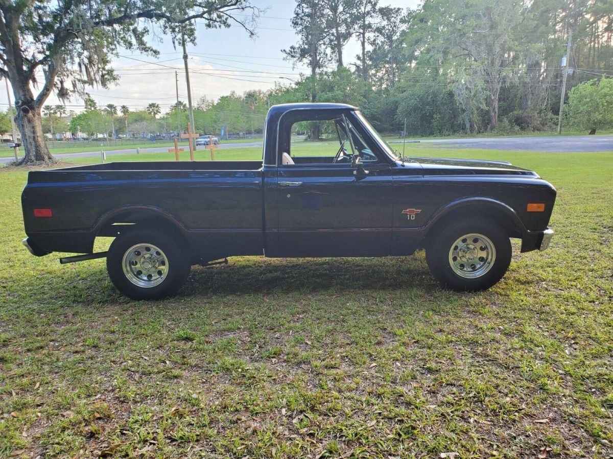 1968 Black Chevrolet C-10