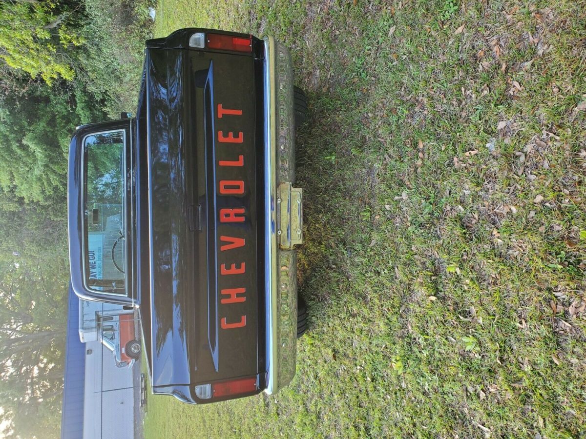 1968 Black Chevrolet C-10