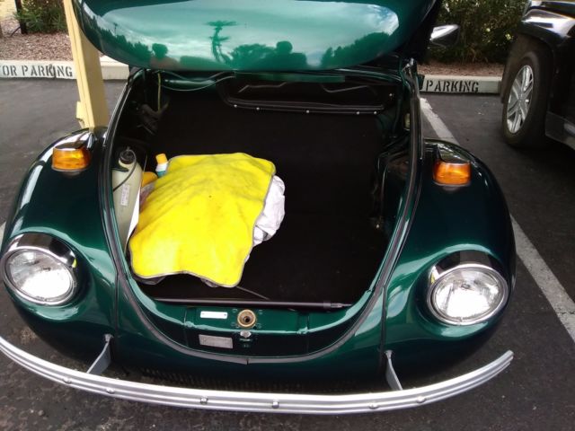 1973 Green Volkswagen Beetle - Classic