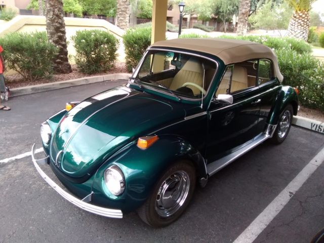 1973 Green Volkswagen Beetle - Classic