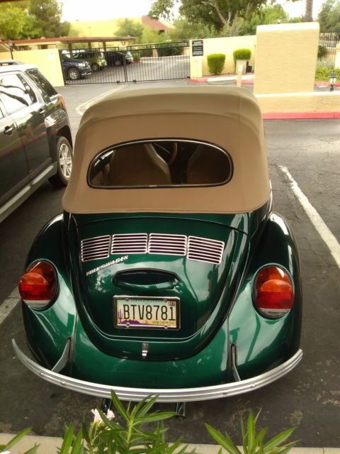 1973 Green Volkswagen Beetle - Classic