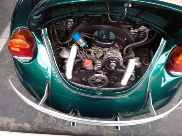 1973 Green Volkswagen Beetle - Classic