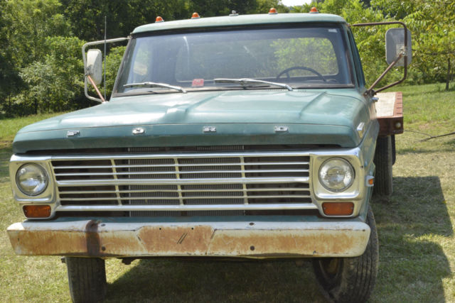 1969 Blue Ford F-350 Cab & Chassis