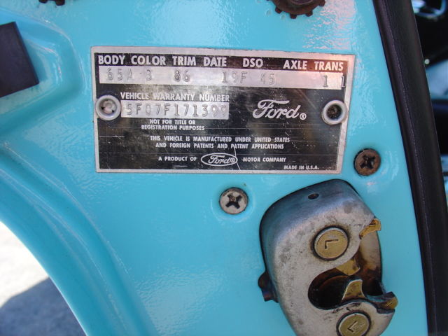 1965 PAGODA GREEN Ford Mustang Coupe