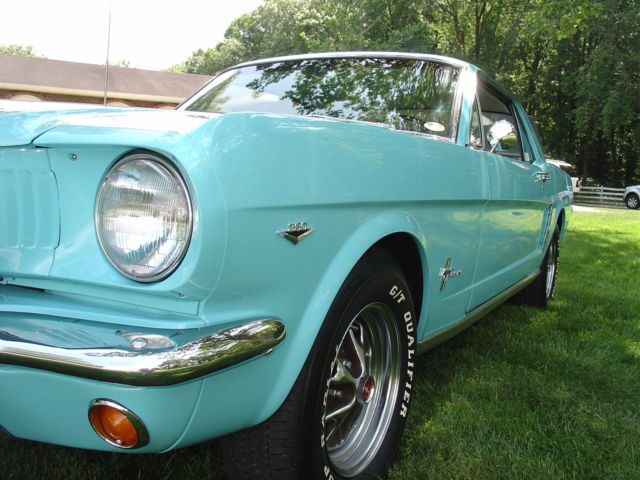 1965 PAGODA GREEN Ford Mustang Coupe