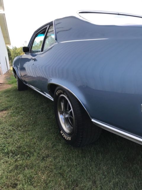1972 Blue Chevrolet Nova