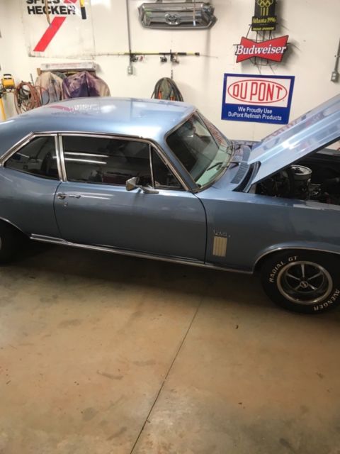 1972 Blue Chevrolet Nova