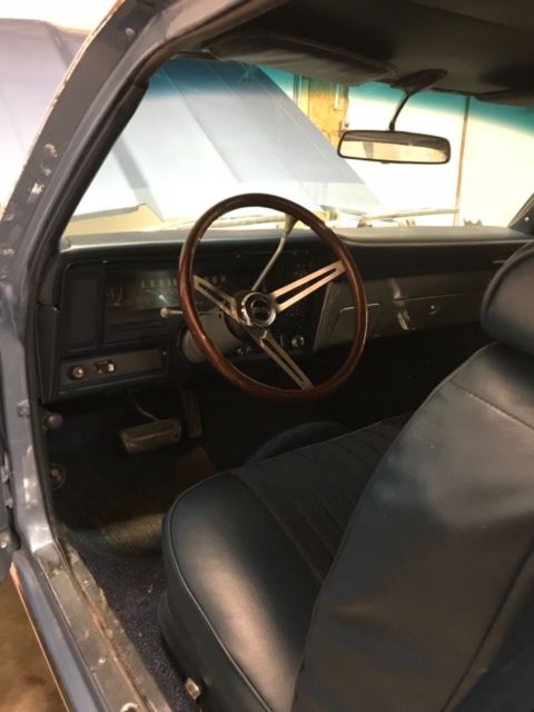 1972 Blue Chevrolet Nova