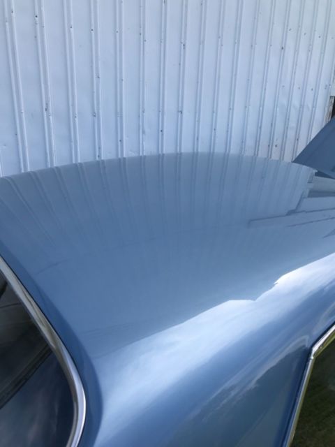 1972 Blue Chevrolet Nova