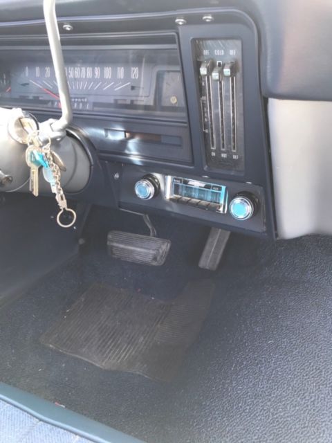 1972 Blue Chevrolet Nova