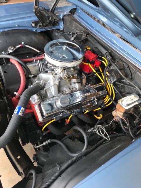 1972 Blue Chevrolet Nova