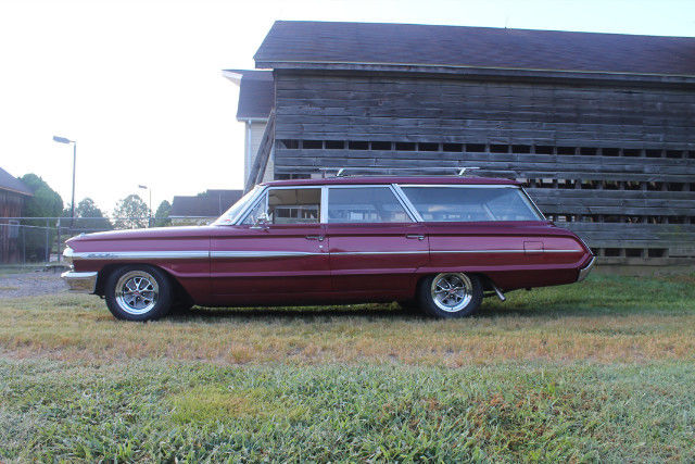1964 Burgundy Ford Galaxie Station Wagon