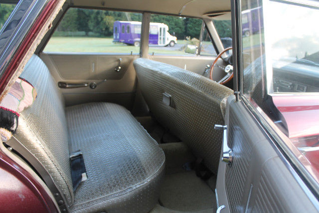 1964 Burgundy Ford Galaxie Station Wagon
