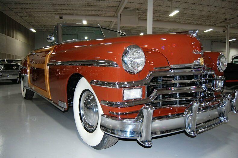 1949 Brown Chrysler Town & Country Woody Convertible Convertible