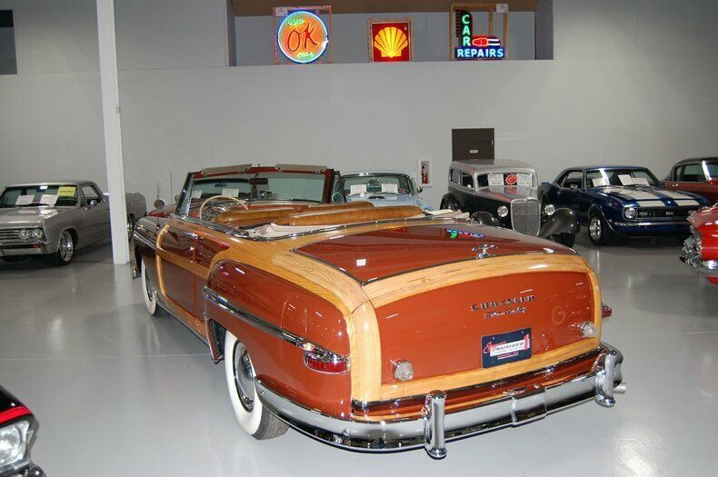 1949 Brown Chrysler Town & Country Woody Convertible Convertible