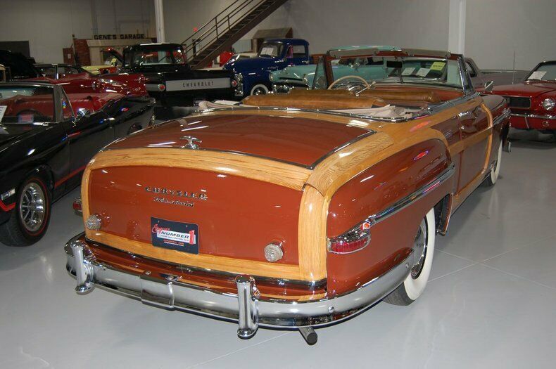 1949 Brown Chrysler Town & Country Woody Convertible Convertible