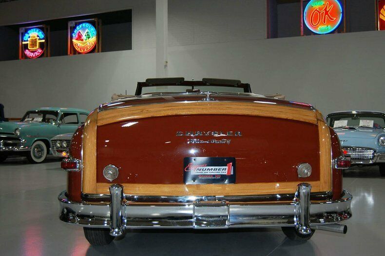 1949 Brown Chrysler Town & Country Woody Convertible Convertible