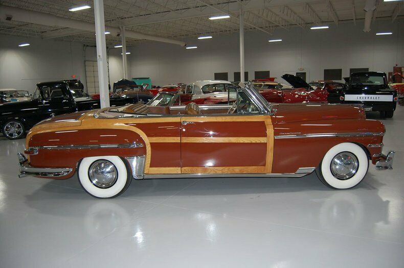 1949 Brown Chrysler Town & Country Woody Convertible Convertible