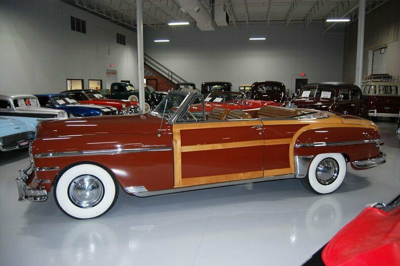 1949 Brown Chrysler Town & Country Woody Convertible Convertible