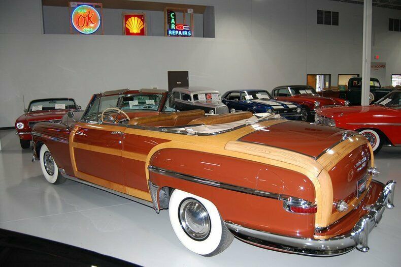 1949 Brown Chrysler Town & Country Woody Convertible Convertible