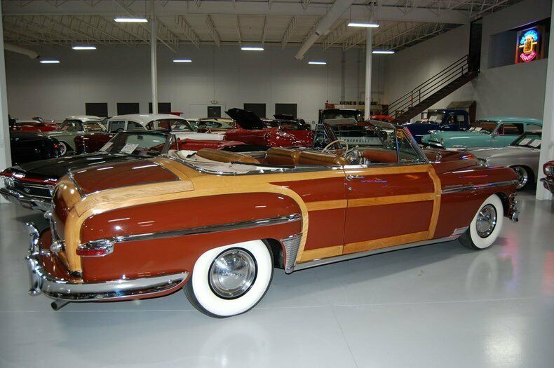 1949 Brown Chrysler Town & Country Woody Convertible Convertible