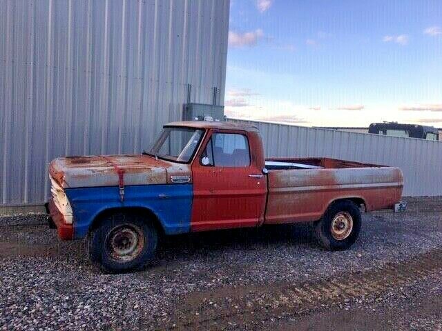 1968 Red Ford Other Pickups Standard Cab Pickup