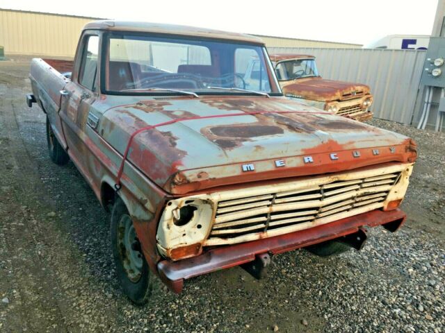 1968 Red Ford Other Pickups Standard Cab Pickup