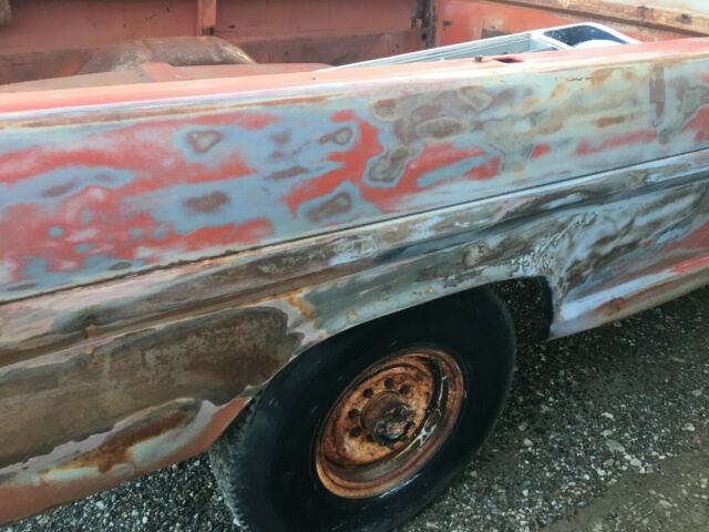 1968 Red Ford Other Pickups Standard Cab Pickup