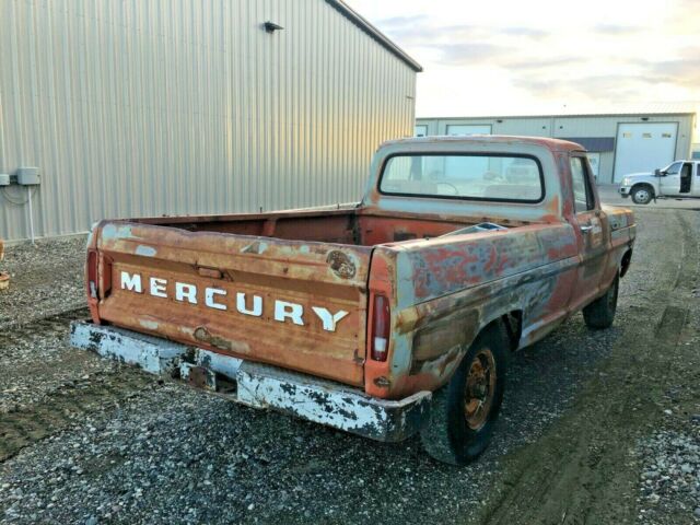 1968 Red Ford Other Pickups Standard Cab Pickup