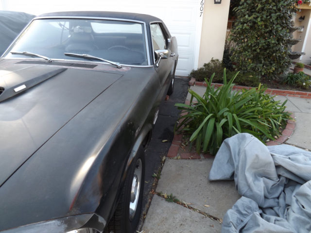 1969 jade black Ford Mustang