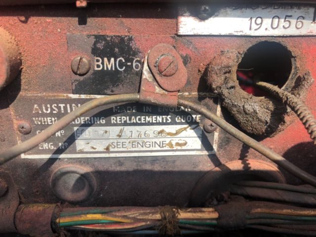 1962 Red Austin-Healey 3000 Tri-Carb Convertible