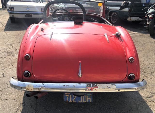 1962 Red Austin-Healey 3000 Tri-Carb Convertible