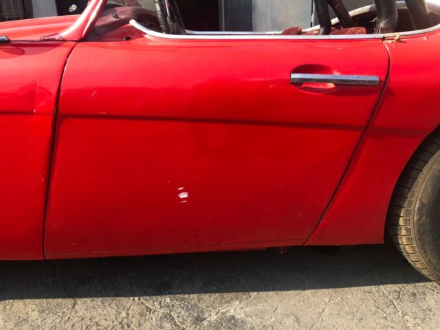 1962 Red Austin-Healey 3000 Tri-Carb Convertible