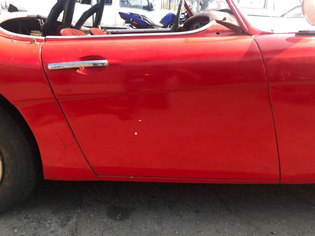 1962 Red Austin-Healey 3000 Tri-Carb Convertible