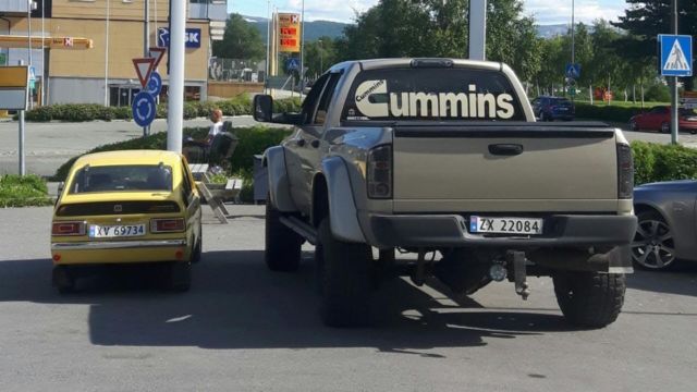 1971 Yellow Mitsubishi skipper