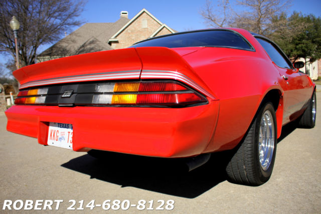 1981 Red Chevrolet Camaro Coupe