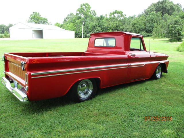 1966 Red Chevrolet C-10