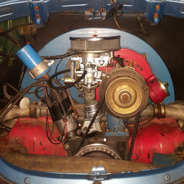 1976 Blue Volkswagen Beetle - Classic Coupe