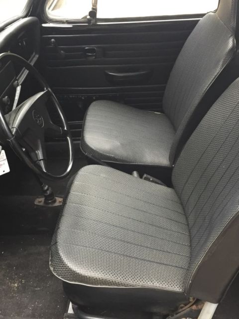 1972 Black Volkswagen Beetle - Classic Coupe