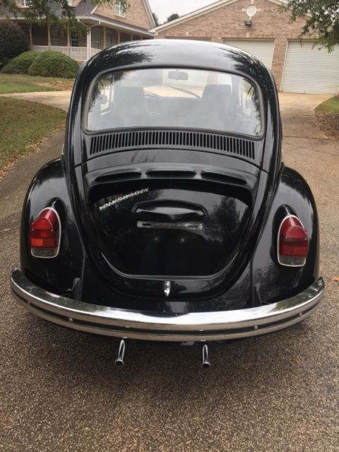 1972 Black Volkswagen Beetle - Classic Coupe