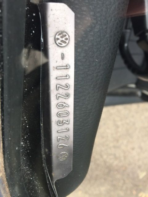 1972 Black Volkswagen Beetle - Classic Coupe