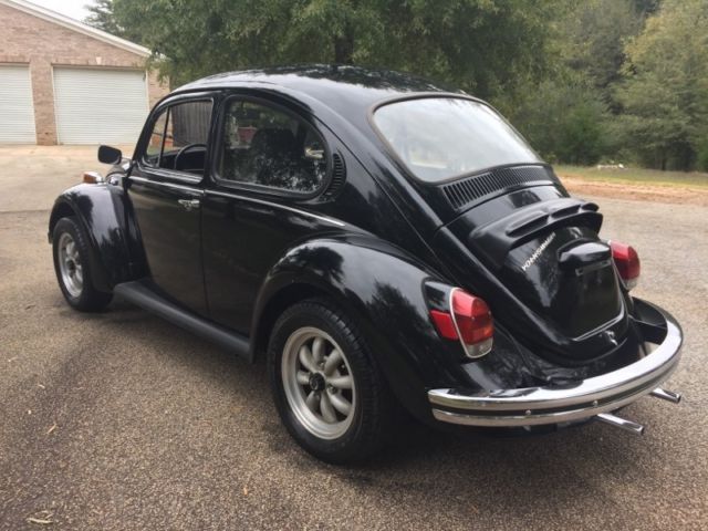 1972 Black Volkswagen Beetle - Classic Coupe